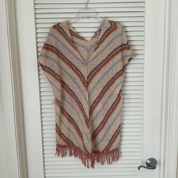 Free People Beach Neptune Poncho XS - Picture 2 of 5